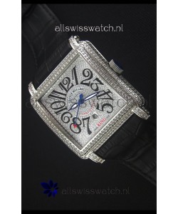 Franck Muller Conquistador King Automatic Swiss Replica Watch in Stainless Steel