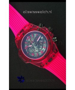 Hublot Big Bang Unico Red Sapphire Quartz Replica Watch 45MM