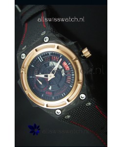 Linde Werdelin Spidolite II Swiss Replica Watch in Forged Carbon Case