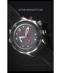Omega Seamaster Professional Regatta Swiss Replica Watch Rubber Strap