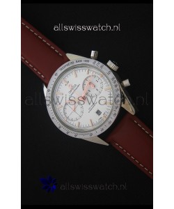 Omega Speedmaster 57 Co-Axial Chronograph Watch in Brown Leather Strap