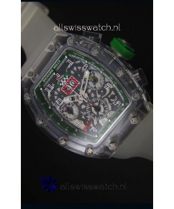Richard Mille RM056-1 Tourbillon Felipe Massa Chronograh Green Bezel Watch