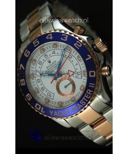Rolex Yachtmaster II Two Tone Pink Gold - 1:1 Replica (Working Stopwatch)