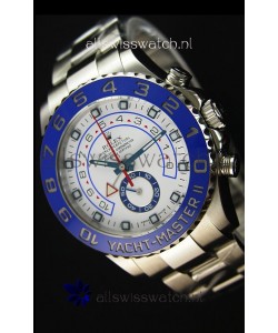 Rolex Yachtmaster II Stainles Steel Ref.116680 1:1 Mirror Replica Watch (Working Stopwatch Edition) 