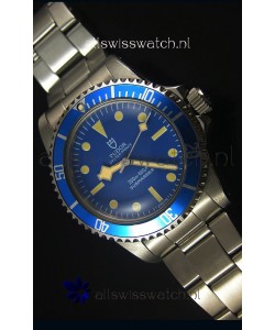 Tudor Oyster Prince Vintage 200M Blue Dial Dot Markers Swiss 1:1 Mirror Replica Watch 