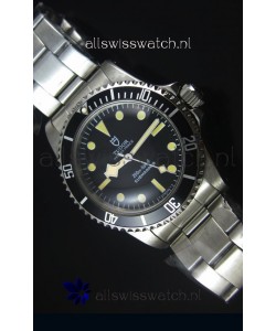 Tudor Oyster Prince Vintage 200M Black Dial Dot Markers Swiss 1:1 Mirror Replica Watch 