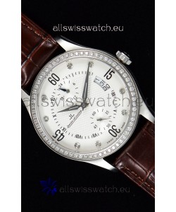 Jaeger LeCoultre Master Control Stainless Steel Swiss Replica Watch 