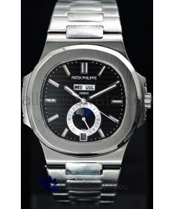 Patek Philippe Nautilus 5726A 1:1 Mirror Swiss Watch Black Dial