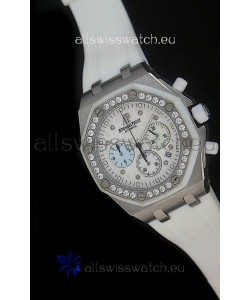 Audemars Piguet Royal Oak Offshore Lady Alinghi Swiss Watch in White Dial