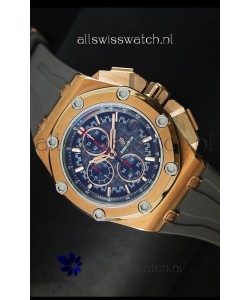 Audemars Piguet Royal Oak Offshore Michael Schumacher Quartz Movement in Rose Gold
