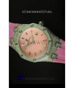 Audemars Piguet Royal Oak Ladies Watch in Pink 