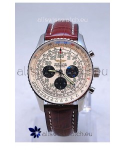 Breitling Navitimer Cosmonaute Swiss Replica Watch Steel Case