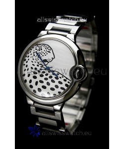 Cartier Ballon de Swiss Replica Watch in White Dial