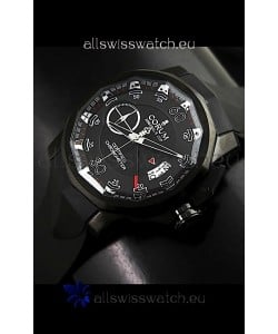 Corum Admiral's Cup Japanese Replica Watch in Black Dial