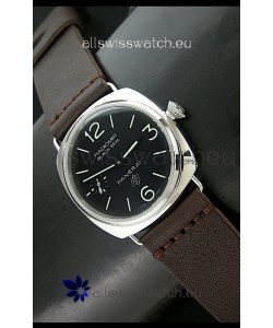Panerai PAM380 Radiomir Black Seal Swiss Automatic Replica Watch in Brown Strap