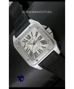 Cartier Santos 100 Swiss Automatic Watch - 1:1 Mirror Replica