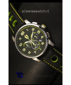 Scuderia Ferrari Heritage Chronograph Watch in Steel Case 