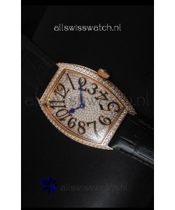 Franck Muller Master of Complications Casablanca Ladies Watch in Rose Gold Case 