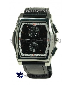 IWC Da Vinci Japanese Replica Watch in Black Dial