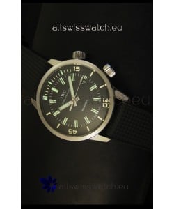 IWC Aquatimer Automatic Vintage 1967 Swiss Watch in Black Dial