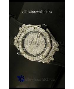 Audemars Piguet Royal Oak Offshore Diver Watch - Iced out Edition