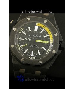 Audemars Piguet Royal Oak Offshore Scuba Swiss Replica Watch - Genuine Carbon Casing