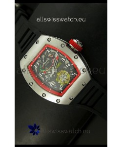 Richard Mille RM002 Power Reserve Tourbillon Swiss Replica Watch in Steel Case