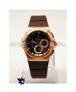 Omega Constellation Ladies Chronograph Replica Watch - 35MM