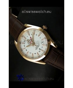 Omega Seamaster Aquaterra Annual Calender GMT Swiss Replica Watch