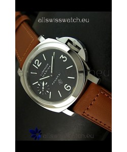 Panerai Luminor PAM318 Swiss Replica Watch in Black Dial