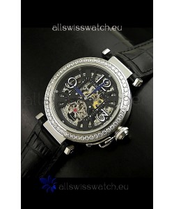 Cartier Ronde De Ladies Replica Watch in Decorated Skeleton Dial