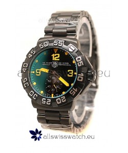 Tag Heuer Professional Formula 1 Japanese Replica Watch in Black Dial
