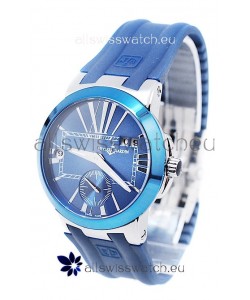 Ulysse Nardin Executive Dual Time Blue Lady's Watch