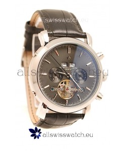 Vacheron Constantin Malte Tourbillon Japanese Replica Watch in Black Dial