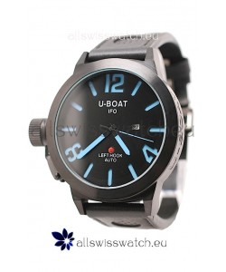 U-Boat Classico Japanese Replica PVD Watch in Blue Markers