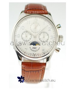 IWC Portuguese Perpetual Calander Swiss Replica Watch