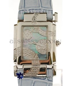 Patek Philippe Twenty Four Swiss Replica Watch in Pearl Dial