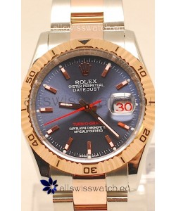 Rolex Datejust Turn O Graph Japanese Rose Gold Watch