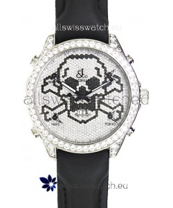 Jacob & Co. The Five Time Zone Skeleton Swiss Replica Watch in Diamonds