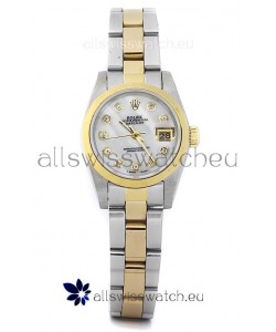 Rolex DateJust Two Tone Lady's Replica Watch