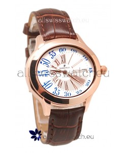 Audemars Piguet Millenary Hour and Minute Swiss Replica Rose Gold Watch