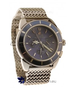 Breitling Chronometre Japanese Replica Watch in Blue Dial
