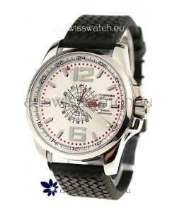 Chopard 1000 Miglia GT XL GMT Japanese Replica Watch in White Dial