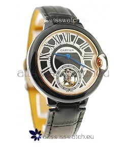 Ballon Bleu De Cartier flying Tourbillon Japanese Replica Watch 