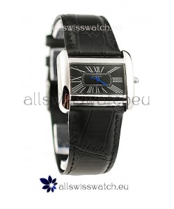 Cartier Tank Divan Japanese Replica Ladies Watch