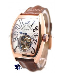 Franck Muller Aeternitas Tourbillon Swiss Replica Gold Watch 