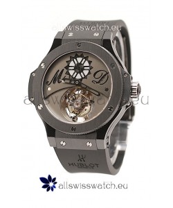 Hublot Big Bang Tourbillon MD Solo Bang Swiss Replica PVD Watch