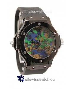 Hublot Big Bang Commando Green Camouflage Japanese Watch