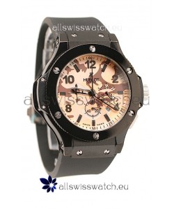 Hublot Big Bang Commando Beige Camouflage Japanese Watch