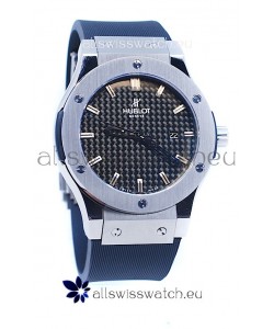 Hublot Classic Fusion Silver Watch in Stamped Dial